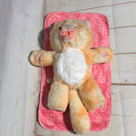 Little Live Pets Puddin' My Dream Kitten Tabby Kitty Cat Plush Working - Picture 5 of 9
